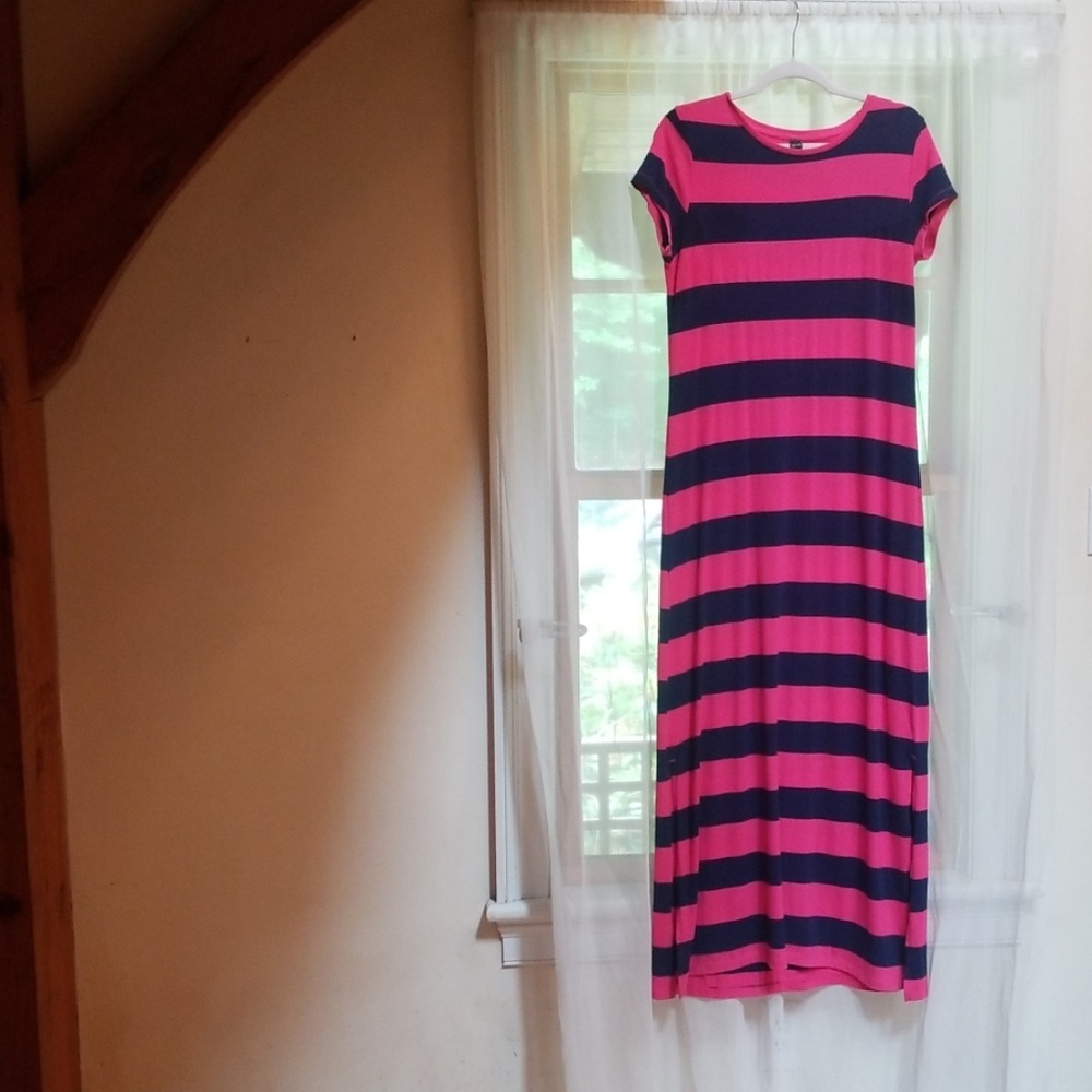 Short Sleeve Maxi Dress